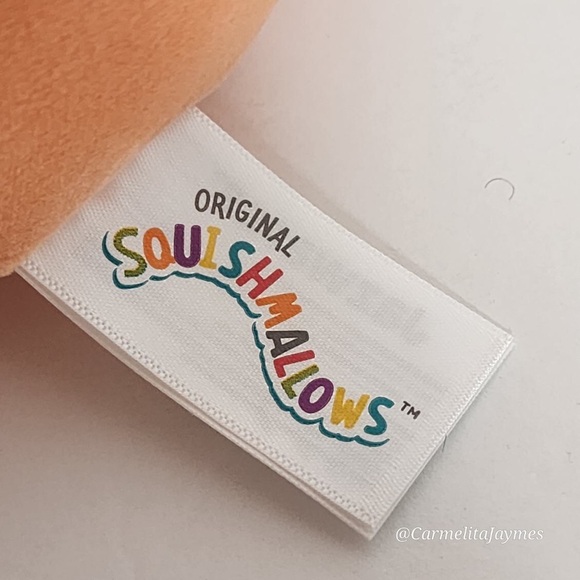 CELIA 🍊 Orange With Bucket Hat FTM Original Squishmallow By Kellytoy NWT - Picture 7 of 8